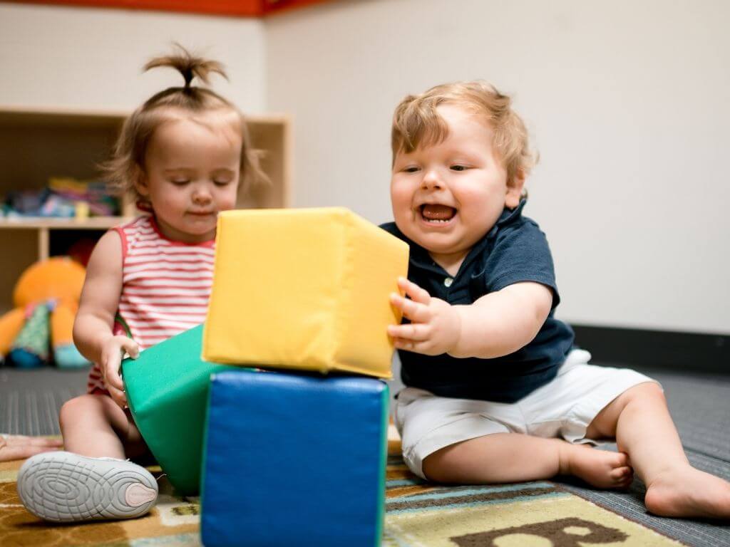 LeafSpring School toddler stacking blocks